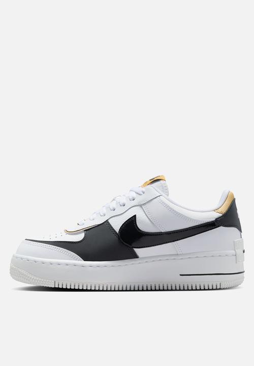 air force 1 black gold tick