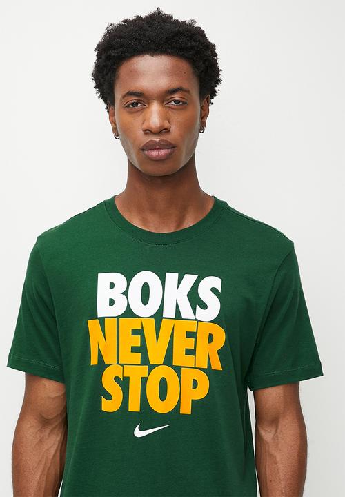 Nike - Springboks Never Stop Tee - Green