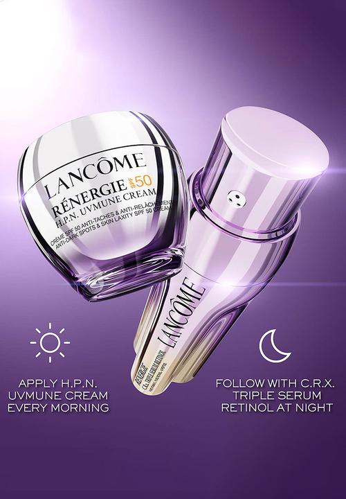 Lancôme - Rénergie H.P.N. UVMUNE SPF50 Cream with Patented Mexoryl 400 and 300-Peptide - 50ml