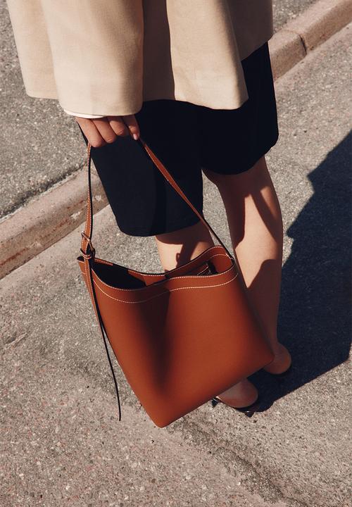 H&M - Asymmetric shopper - brown
