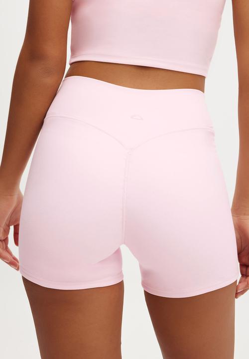 Cotton On - Ultra Soft Invisible Scrunch Shortie Short - Cherry Dream