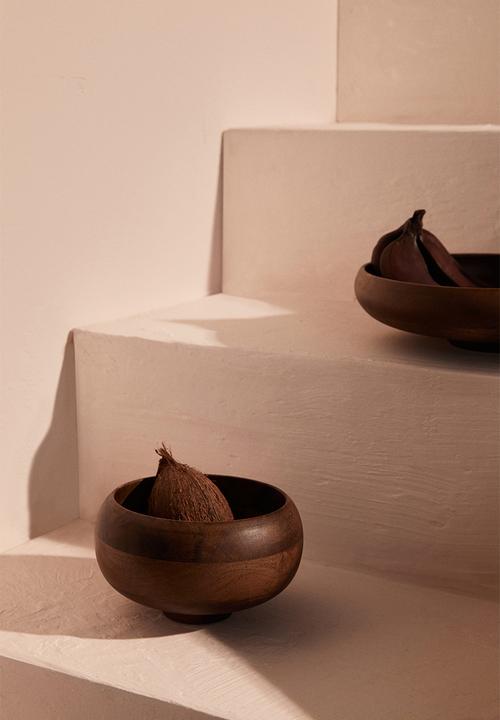 H&M - Mango wood bowl - brown 