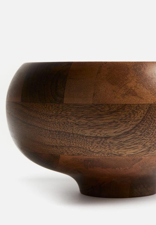 H&M - Mango wood bowl - brown 