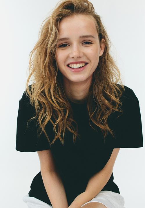 H&M - Loose-fit t-shirt - black