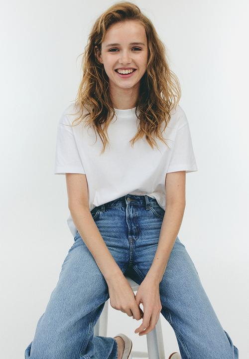 H&M - Loose-fit t-shirt - white
