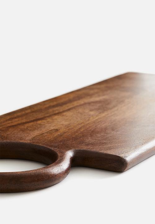 H&M - Large mango wood chopping board - brown