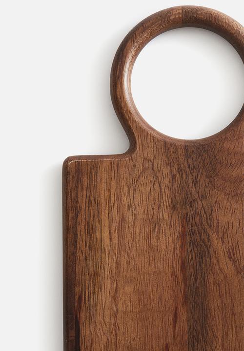 H&M - Small mango wood chopping board - brown