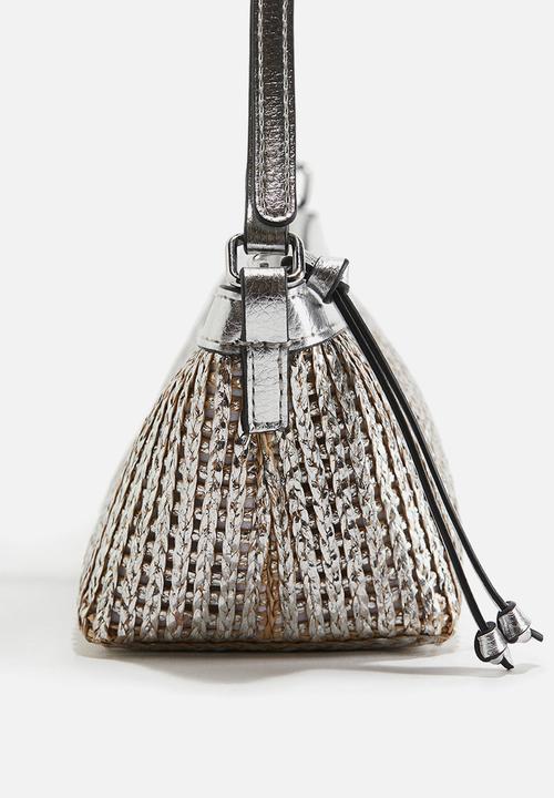 H&M - Shoulder bag - silver-coloured