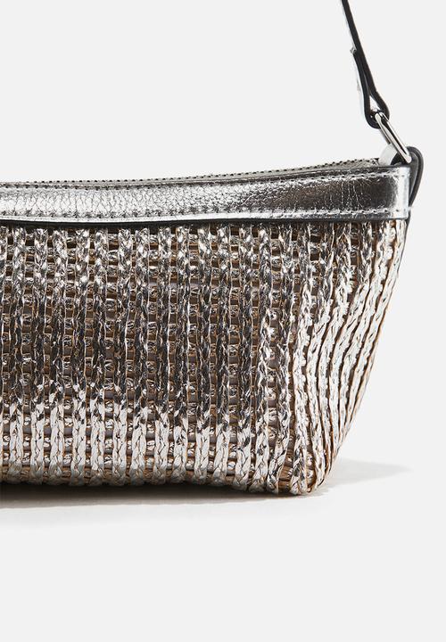 H&M - Shoulder bag - silver-coloured