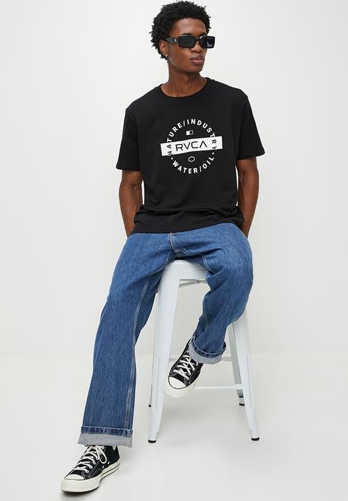 RVCA - GOAL SS TEE - black