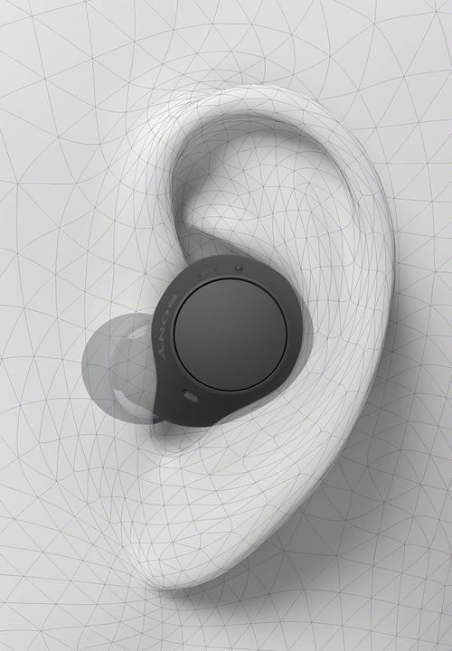 Sony - Sony WF-C510 TWS Earphone Black