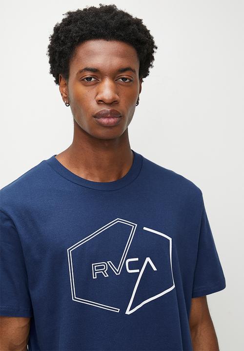 RVCA - PIN HEX SS TEE - estate blue (STBL)