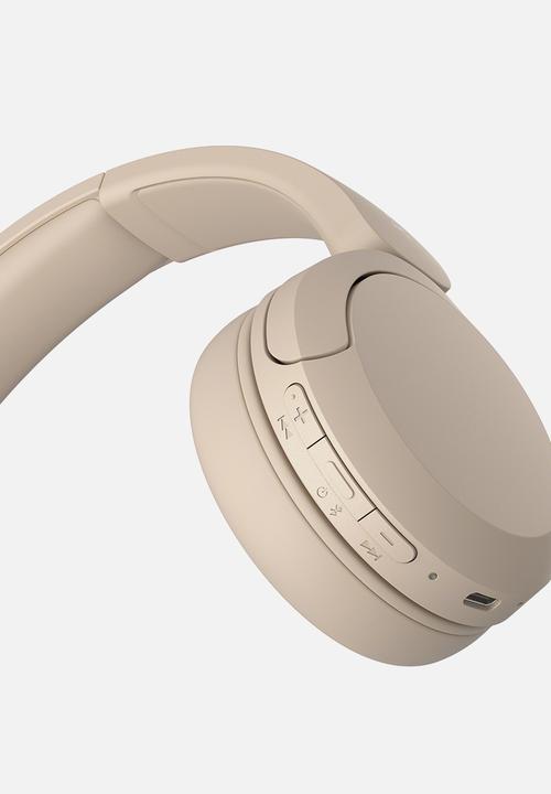 Sony - Sony WH-CH520 Bluetooth On-Ear Headphones - Beige