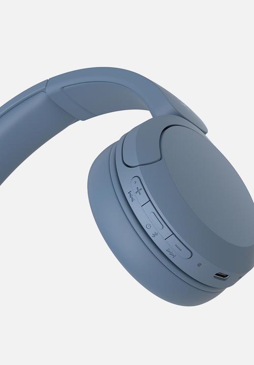Sony - Sony WH-CH520 Bluetooth On-Ear Headphones - Blue