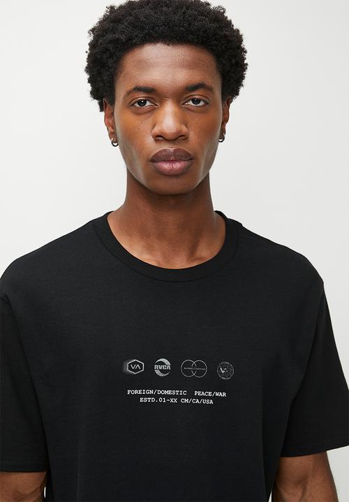 RVCA - RVCA Symbol Stacks Ss - black (BLK)