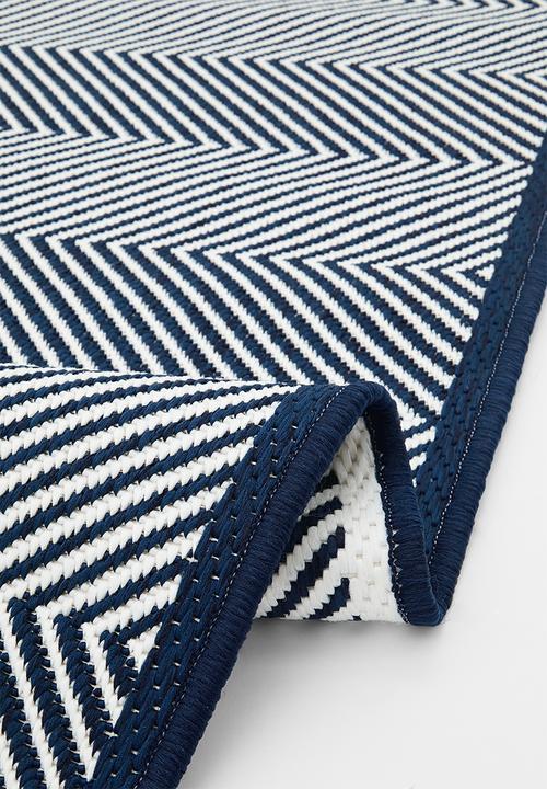 Fotakis - Zig Outdoor/Indoor Rug - Navy