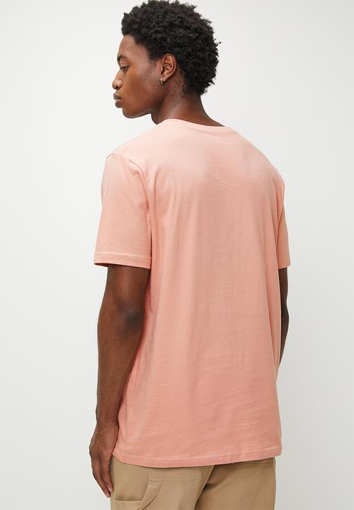 RVCA - PIN TOP SS TEE - misty rose (MSTR)