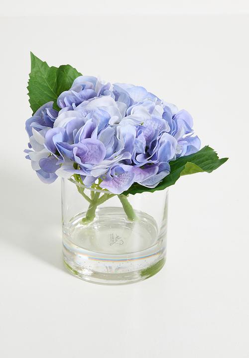 Silk By Design - Hydrangea & Signature Florals Diffuser Gift Set - Blue