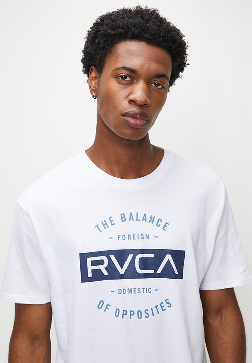 RVCA - GOAL SS TEE - white (WHT)