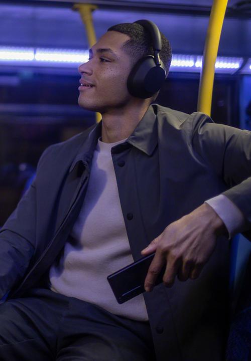 Sony - Sony WH1000XM5 Noise-Cancelling BT Headphones Black