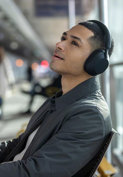 Sony - Sony WH1000XM5 Noise-Cancelling BT Headphones Black