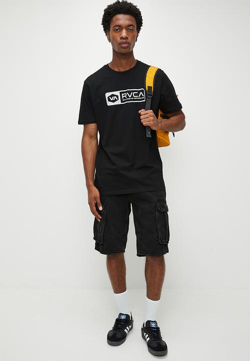 RVCA - TOTAL SS TEE - black (KVJ0)