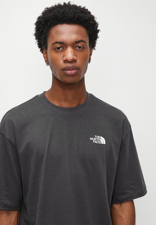 The North Face - S/S Digital Mo  Ntain Range Tee Oversize Fit - Anthracite Grey/Soft Purple-Tnf White (Eia)