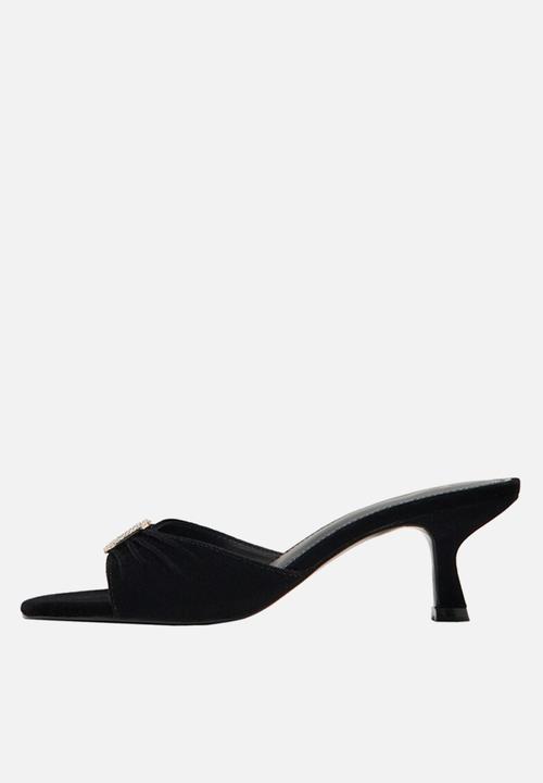 MANGO - Piecean heel - black
