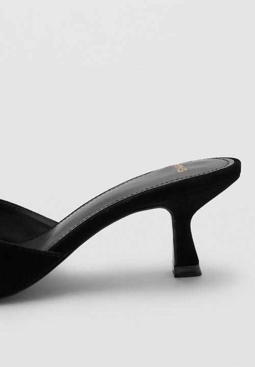 MANGO - Piecean heel - black