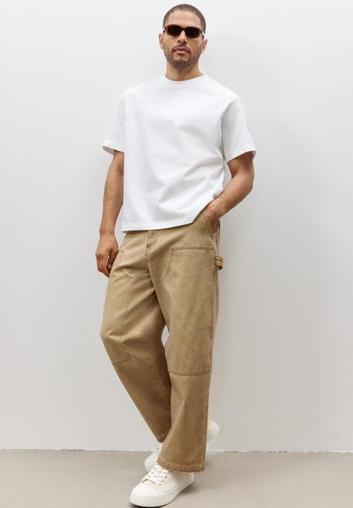 H&M - Relaxed fit T-shirt - white