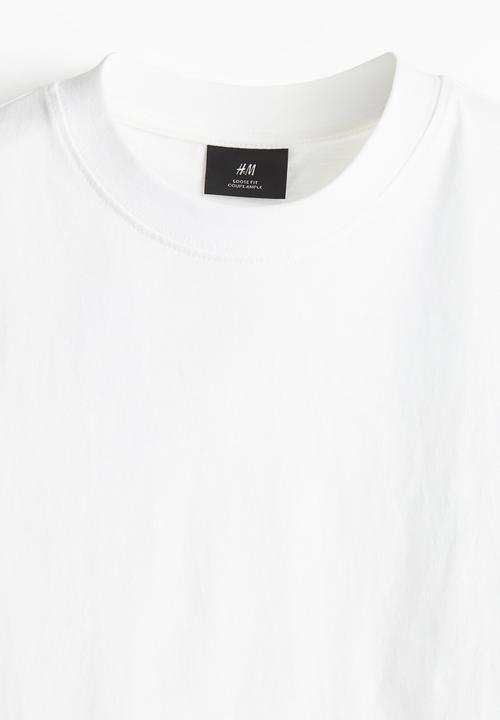 H&M - Relaxed fit T-shirt - white