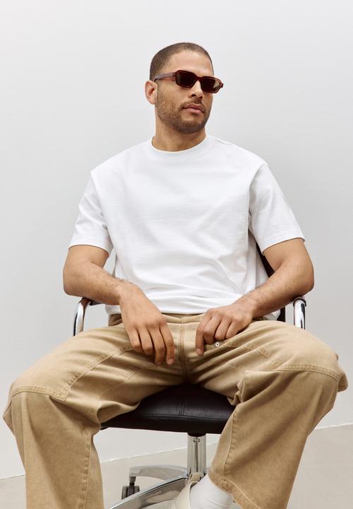 H&M - Relaxed fit T-shirt - white