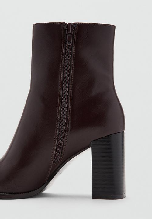 MANGO - Nino boot - dark brown