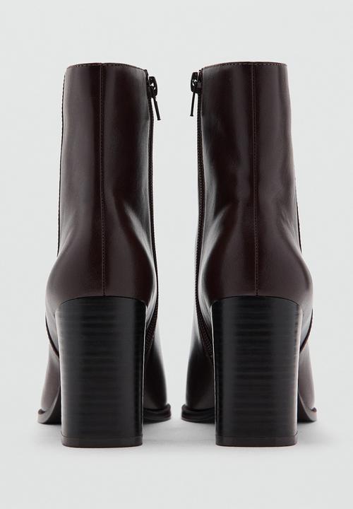 MANGO - Nino boot - dark brown