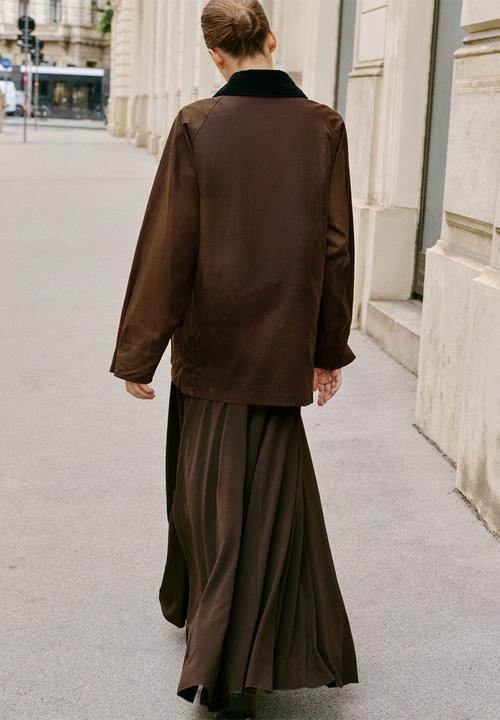 MANGO - Parka england - medium brown