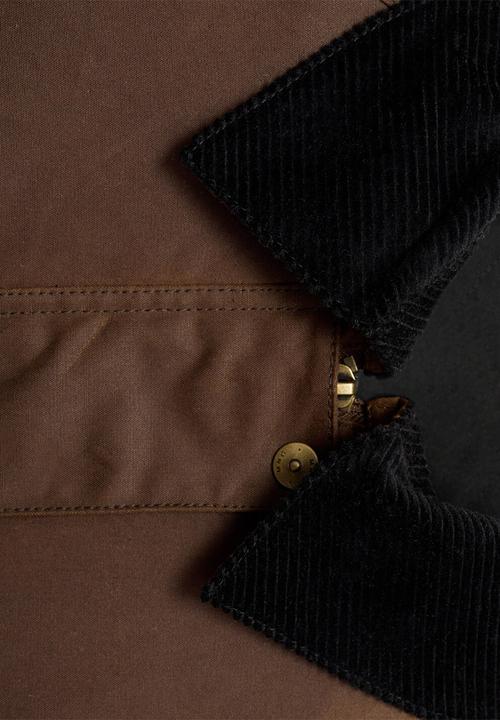 MANGO - Parka england - medium brown