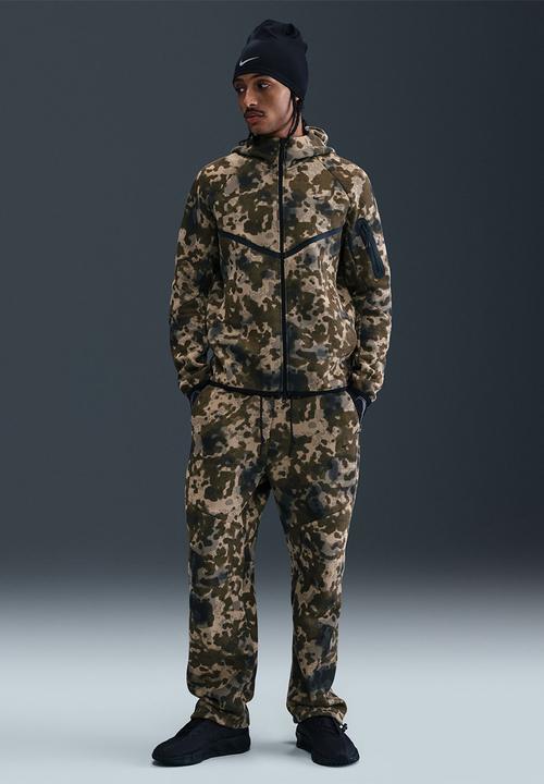 Nike - Nike Tech Open-Hem Fleece Camo Pants