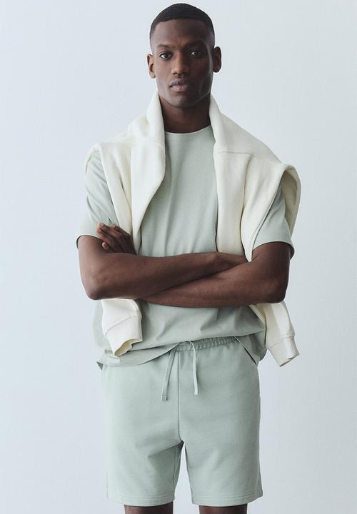 H&M - Regular fit sweatshorts - mint green