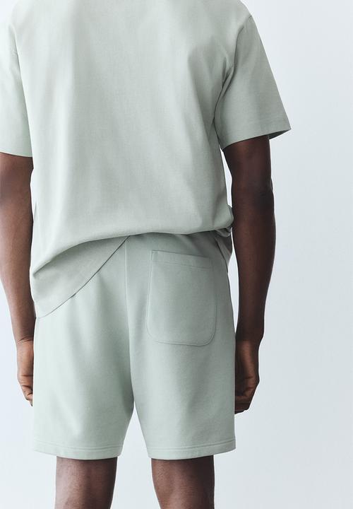 H&M - Regular fit sweatshorts - mint green