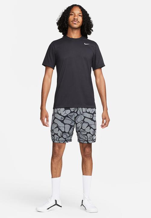 Nike -  Dri-FIT Legend  Fitness T-Shirt- Black/Matte Silver