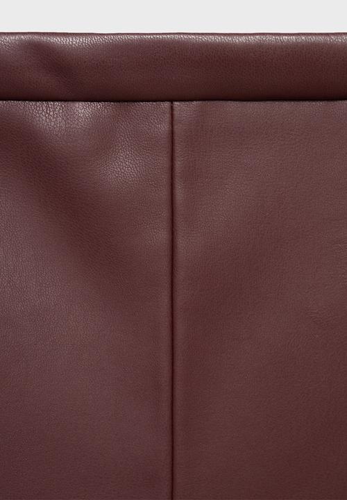 MANGO - Skirt paris - dark red