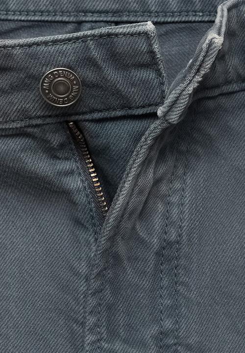MANGO - Jeans benc - Dark grey