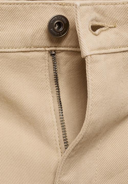 MANGO - Jeans Chet - Beige