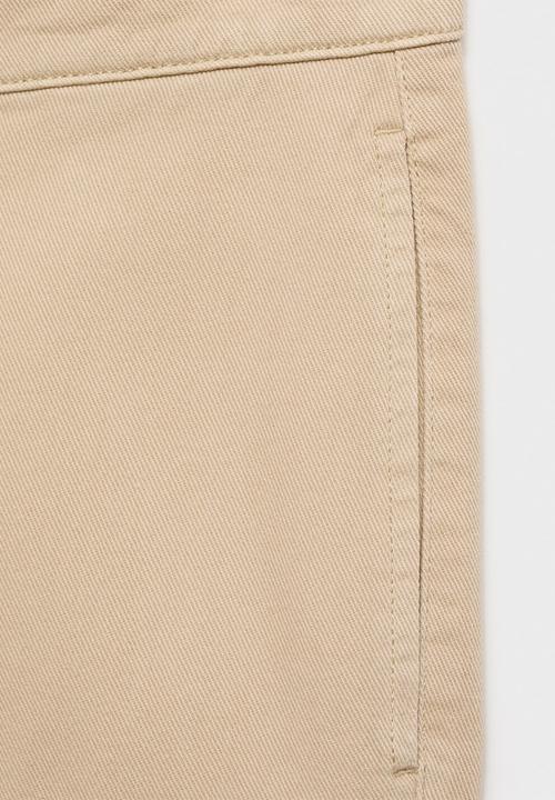 MANGO - Jeans Chet - Beige