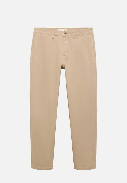 MANGO - Jeans Chet - Beige