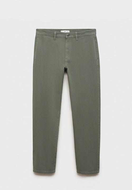 MANGO - Jeans Chet - Dark Green