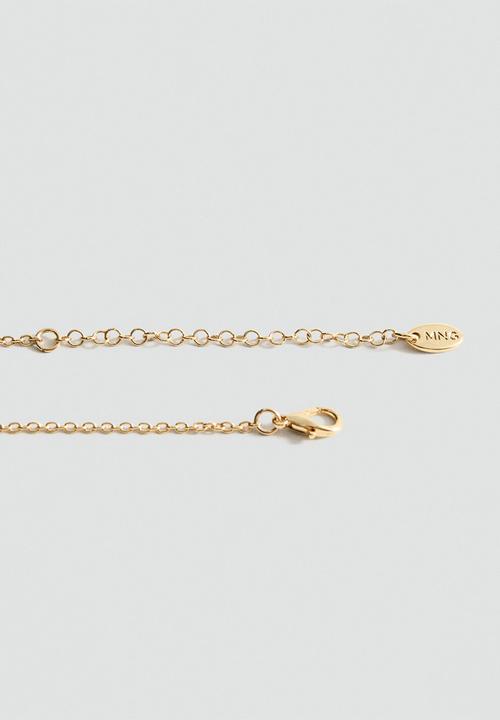 MANGO - Selena necklace-gold