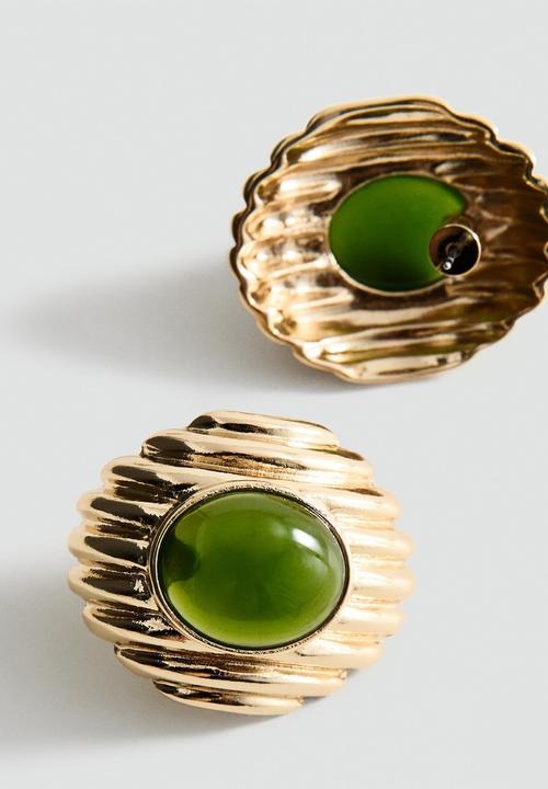 MANGO - Sara earrings-gold