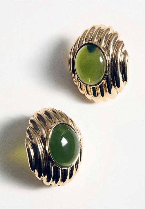 MANGO - Sara earrings-gold