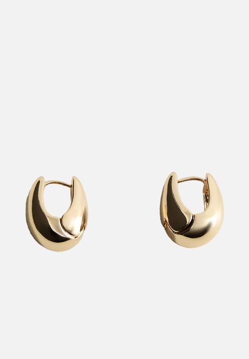 MANGO - Simon earrings-gold